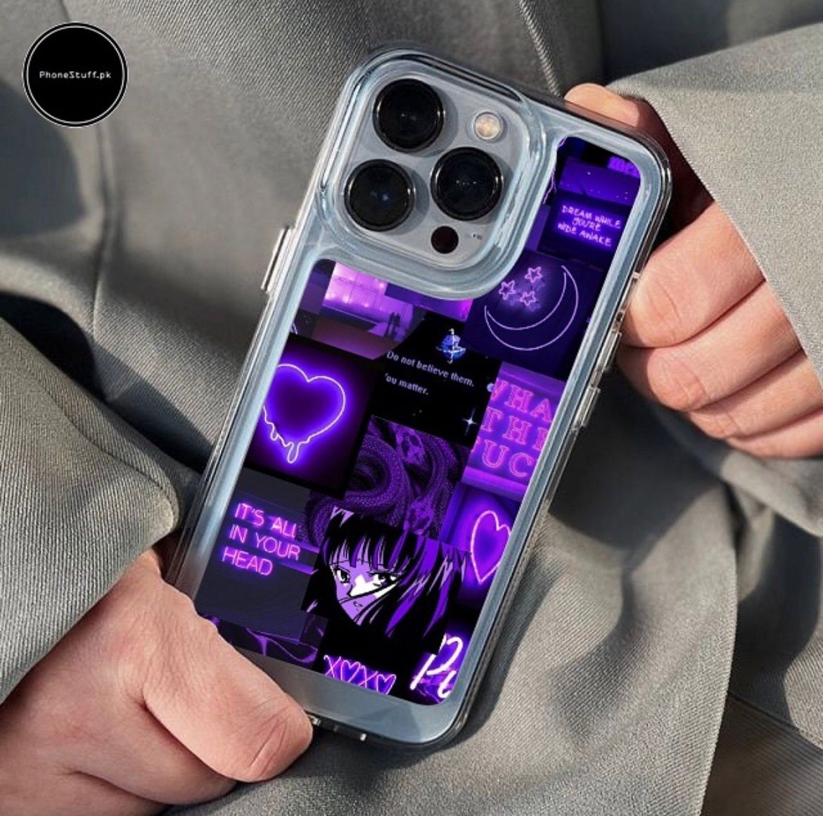 Transparent Acrylic Printed Case