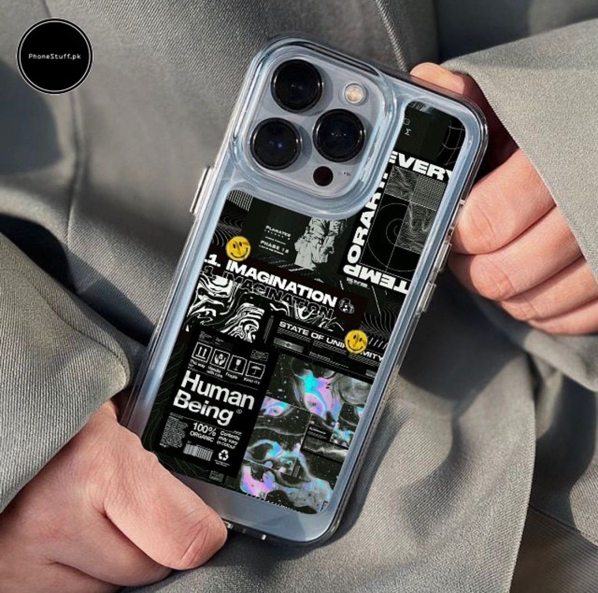 Transparent Acrylic Printed Case