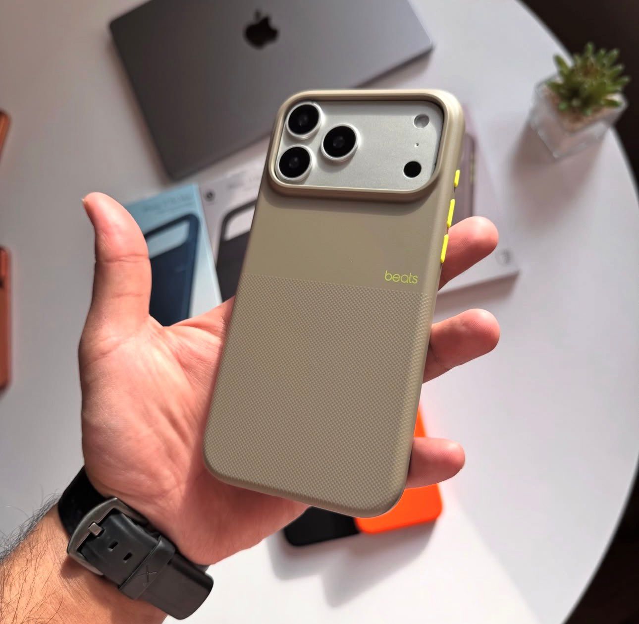 Beats Rugged Magsafe Case with Animation and Camera control Button