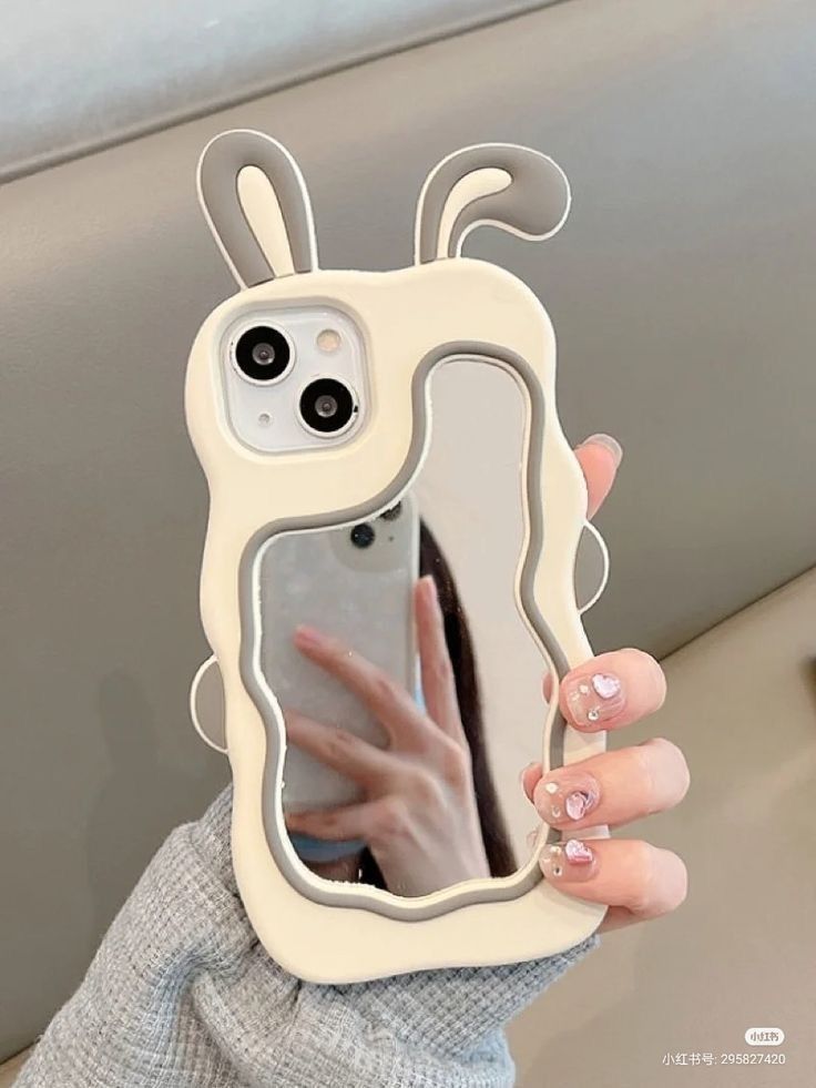 Rabbit Mirror Case