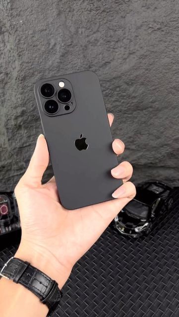PC black Matte Case with Camera Protection