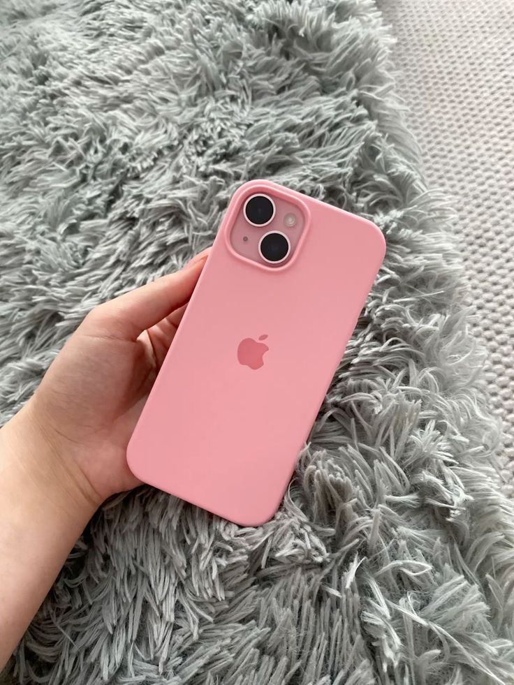 Pink Official Silicon Cases iPhone