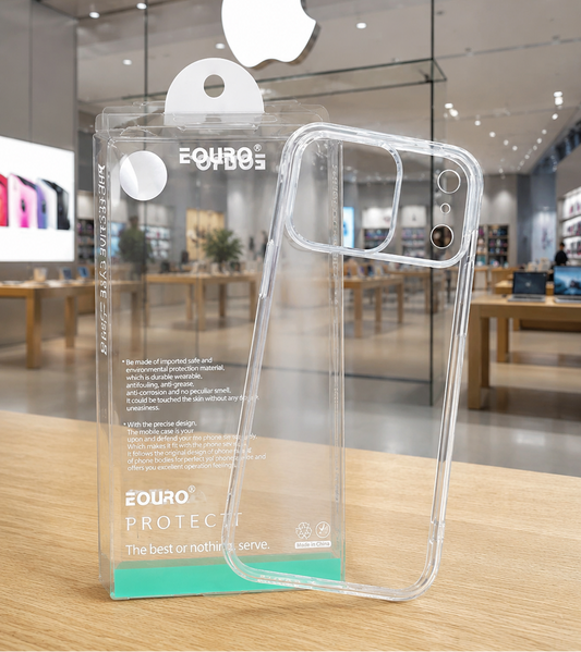 Eouro Transparent Silicon Case for iPhone