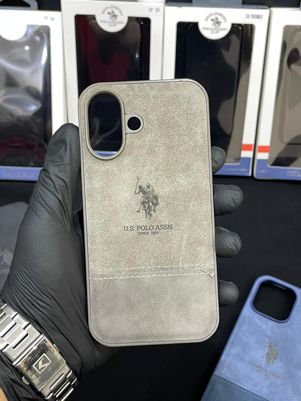 Suede Leather Case iPhone