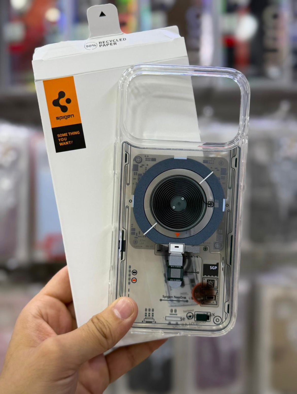 Spigen Zero-One neo Case 17 Pro/17 Pro Max White