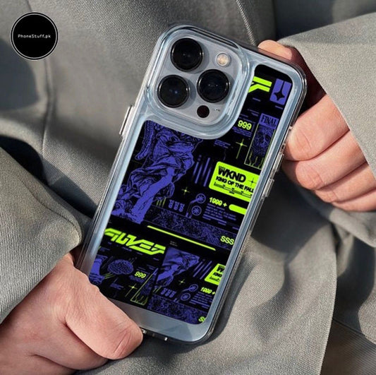 Transparent Acrylic Printed Case