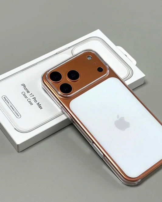 White MagSafe Case with Animation & Camera control Button