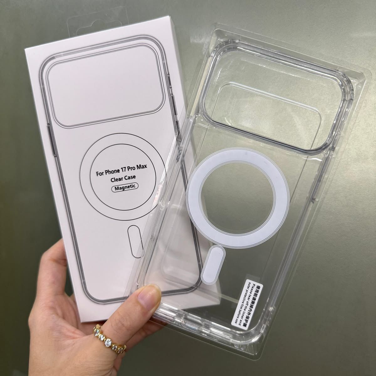Transparent MagSafe Case