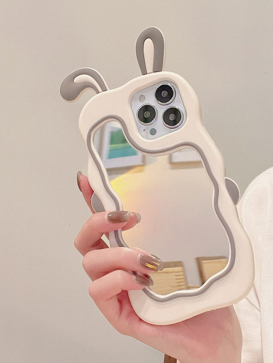 Rabbit Mirror Case