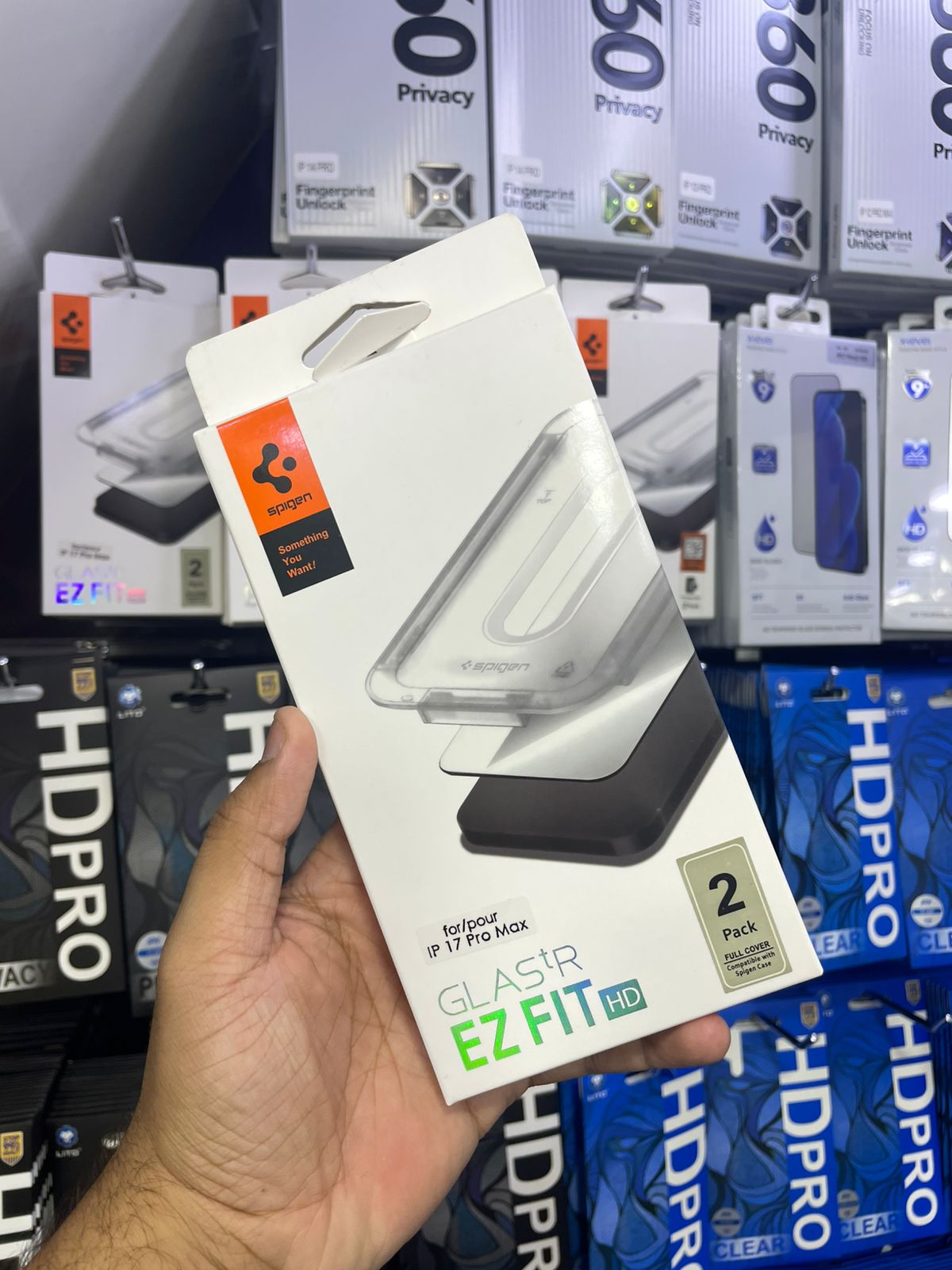 Spigen EZFIT Glass Protector