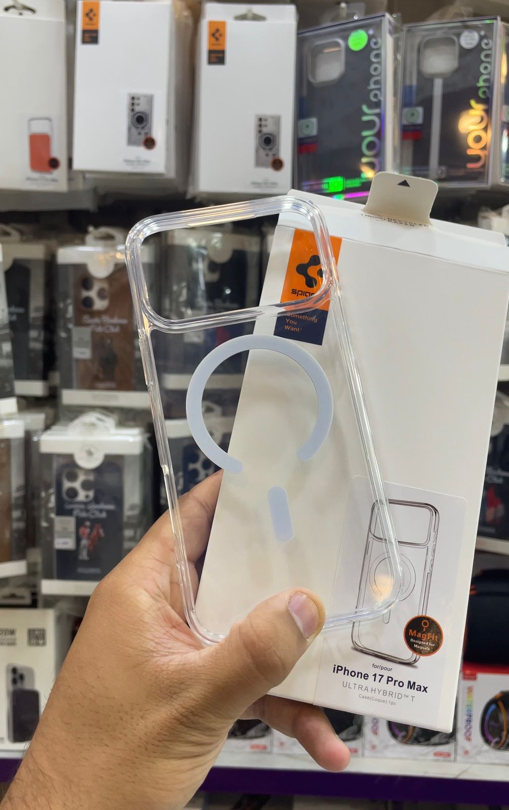 Spigen Transparent MagSafe Case