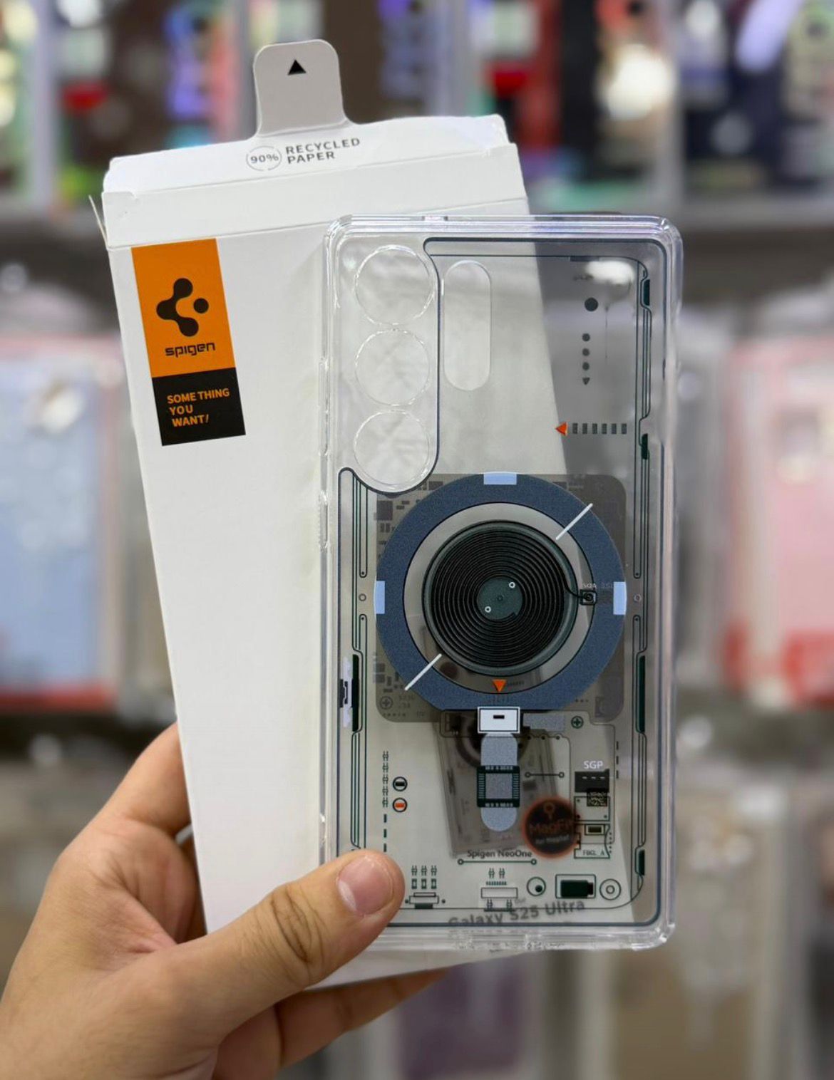 Spigen Zero-One neo White Case S25/S26 Ultra