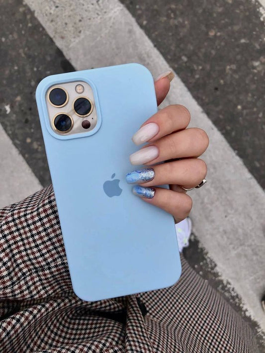 Sky Blue Official Silicon Cases iPhone