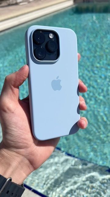 Sky Blue Official Silicon Cases iPhone