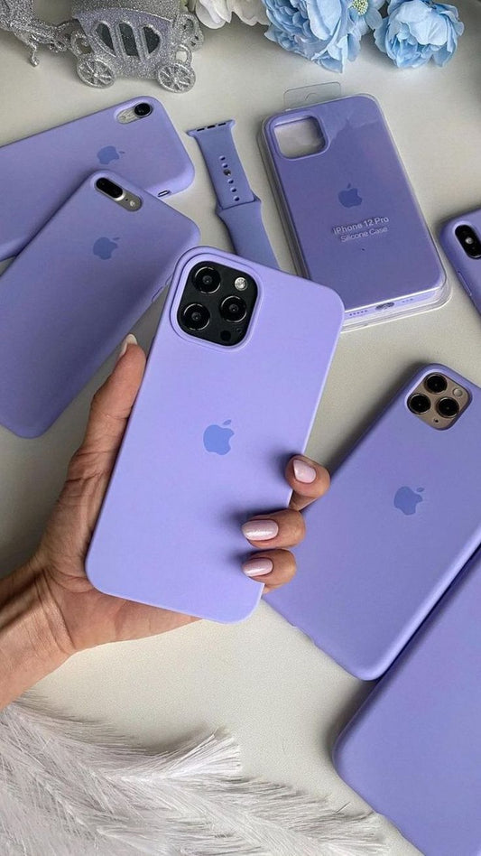Lilac Official Silicon Cases iPhone